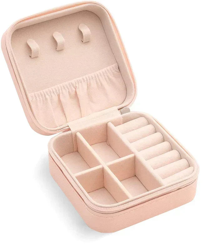 Mini Leather Jewelry Box