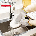 Bamboo Fiber Dish-Washing Gloves