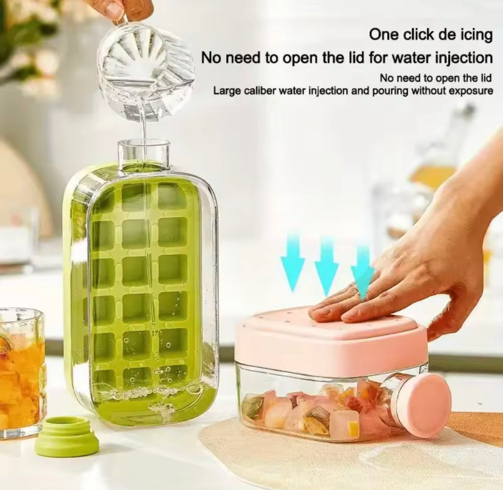 2 In 1 Ice Cube Bottle 500ml