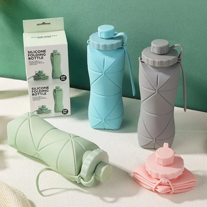 Silicone Foldable Bottle 600ml