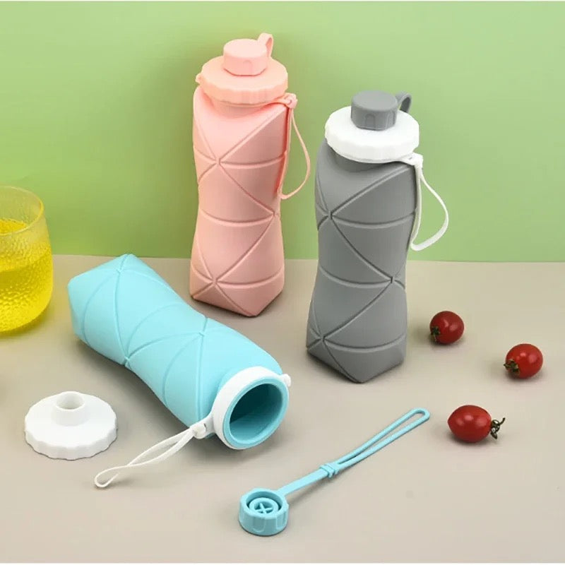 Silicone Foldable Bottle 600ml