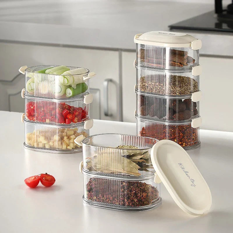 4 Layer Kitchen Storage Box