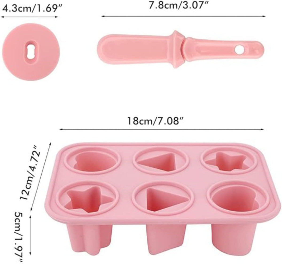6 Holes Ice Cream Maker