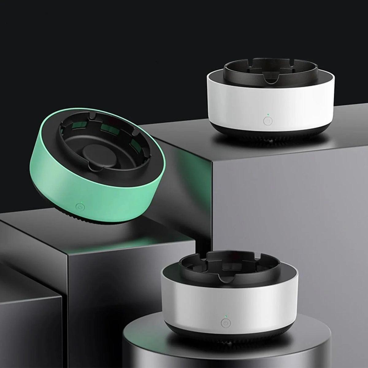 2-in-1 Air Purifier Quiet Ashtray